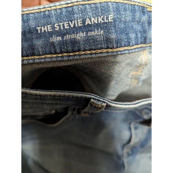 AG Adriano Goldschmidt the Stevie slim straight ankle jeans size 27 - Picture 5 of 8